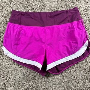 Athleta Running Shorts Women Medium Athletic Gym Workout Liner activewear casual
